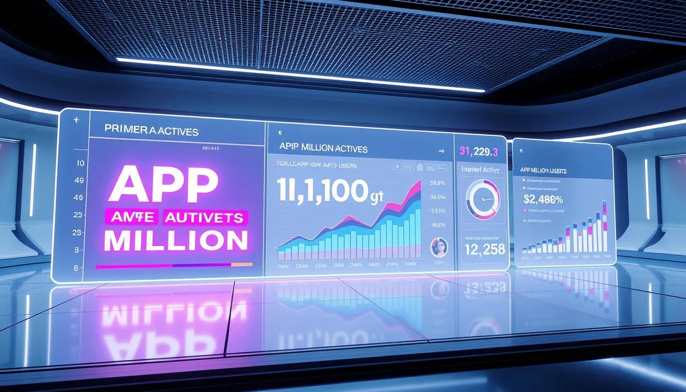 app million active