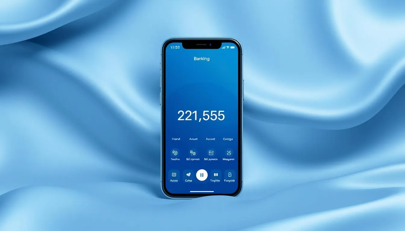 mobile banking app