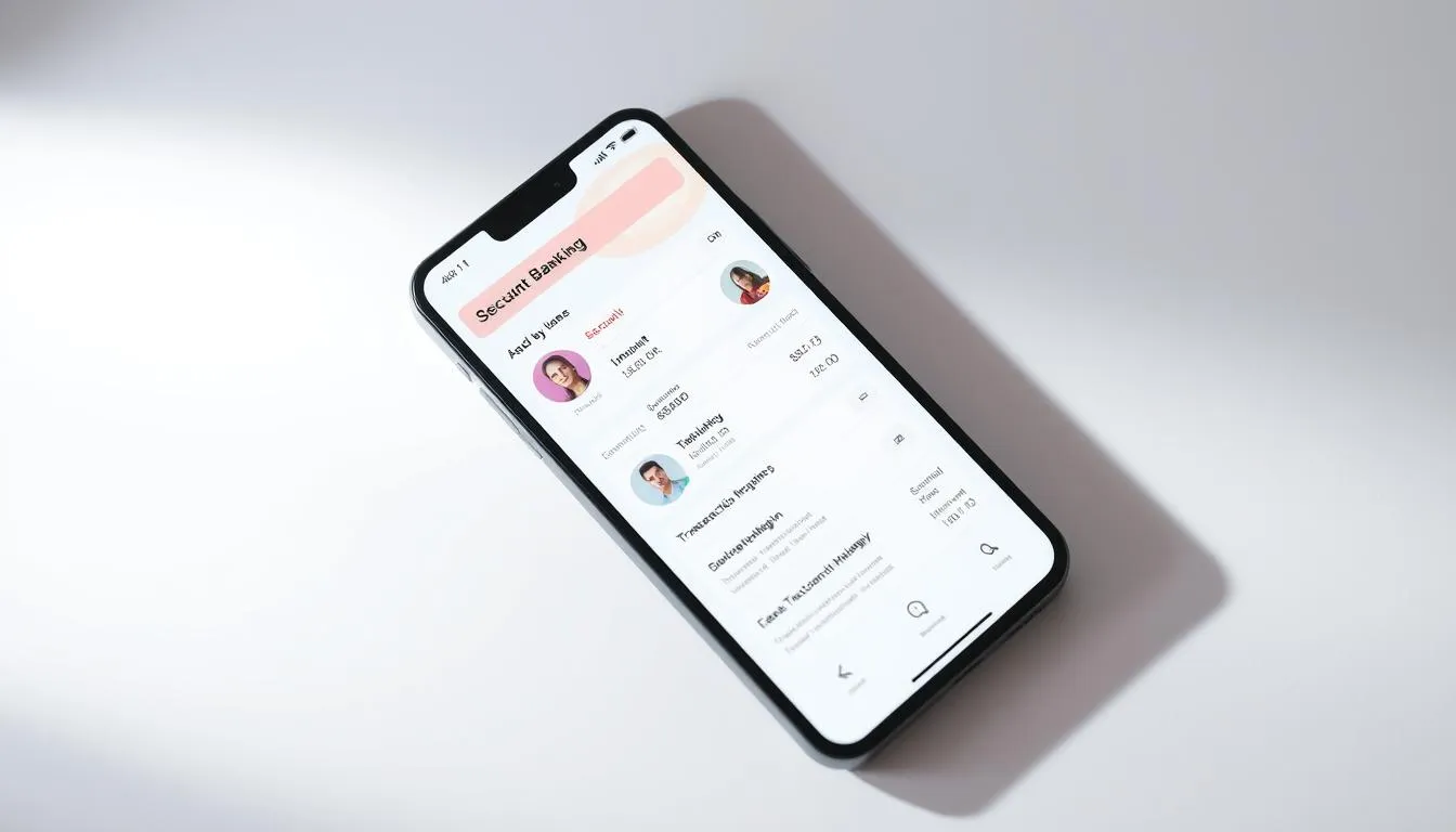 mobile banking app