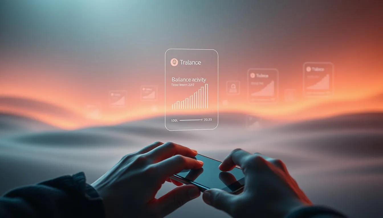 balance activity mobile banking